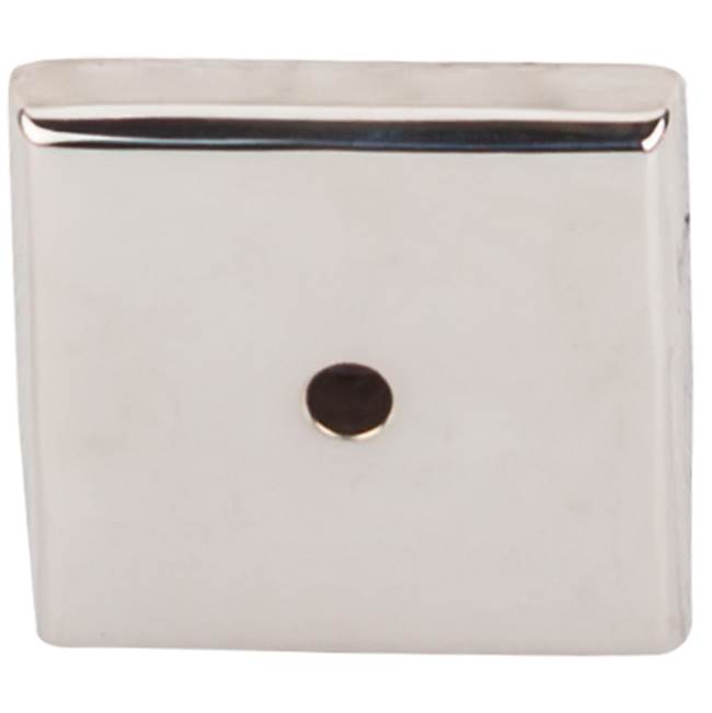Top Knobs Aspen II Square Backplate 1 1/4 Inch Polished Nickel