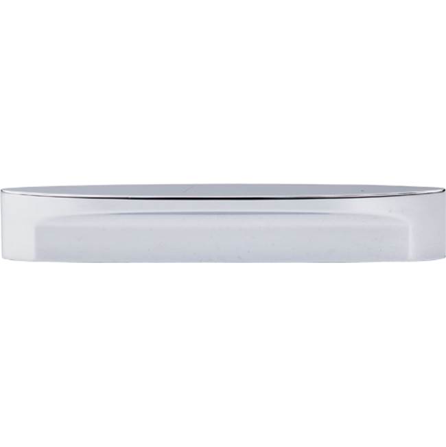 Top Knobs Oval Long Slot Pull 5 Inch (c-c) Polished Chrome