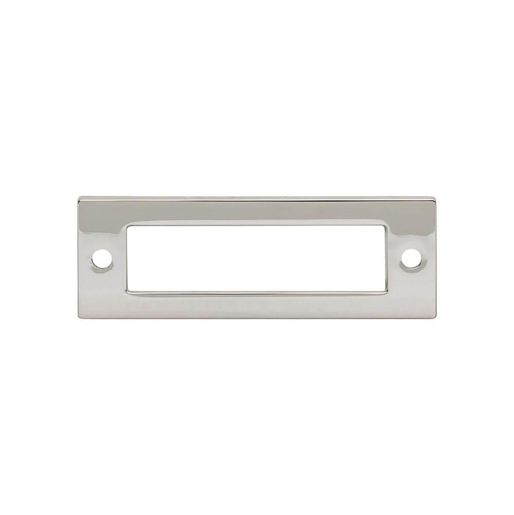 Top Knobs Hollin Backplate 3 Inch Polished Nickel