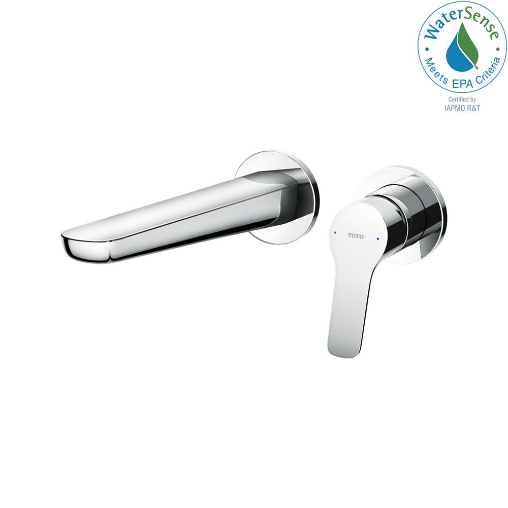 TOTO Toto® Gs 1.2 Gpm Wall-Mount Single-Handle Bathroom Faucet With Comfort Glide™ Technology, Polished Chrome