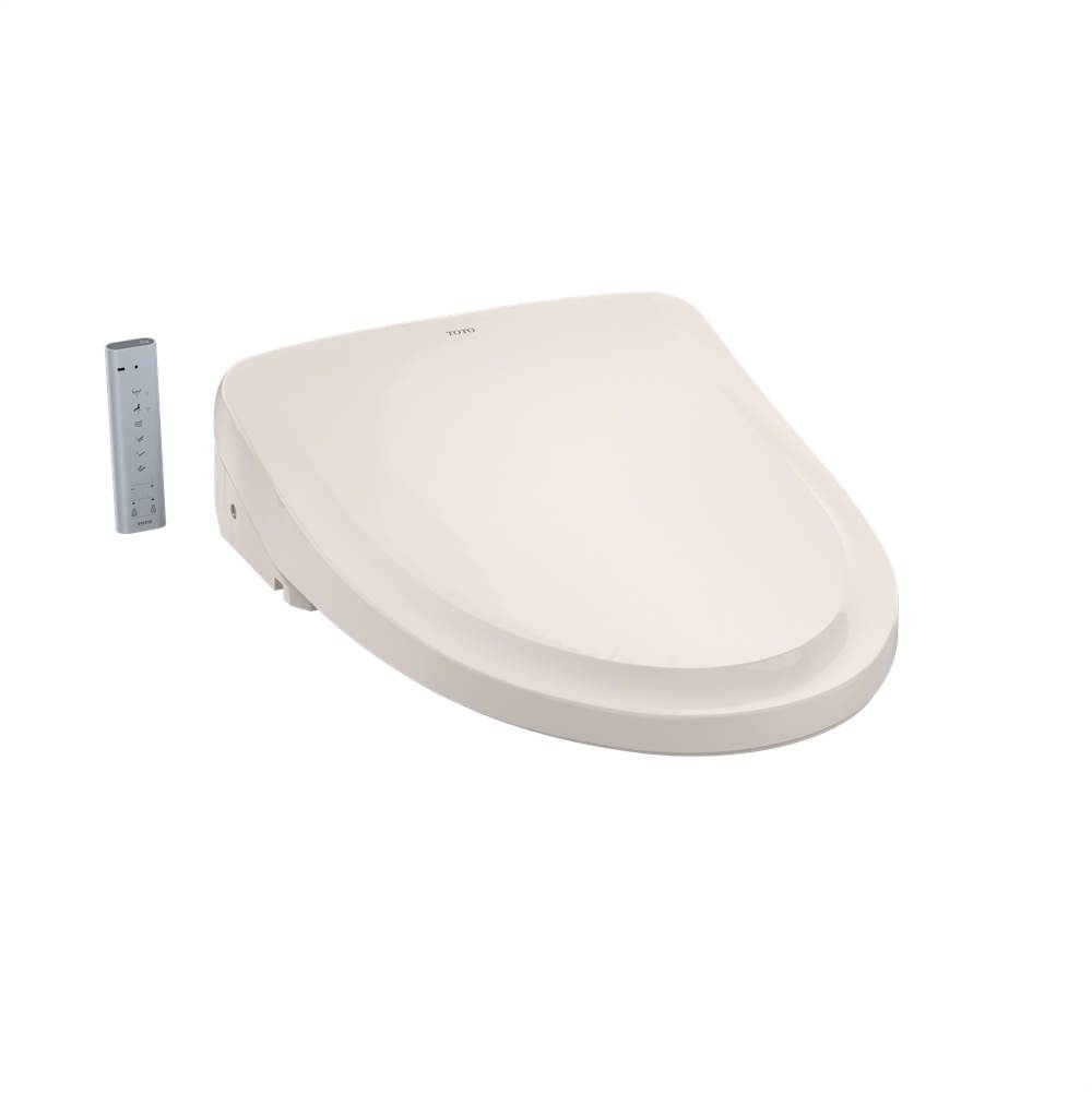 TOTO Toto® Washlet® S550E Electronic Bidet Toilet Seat With Ewater+® Bowl And Wand Cleaning And Auto Open And Close Classic Lid, Elongated, Sedona Beige