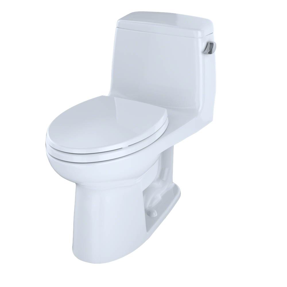 TOTO Toto® Ultramax® One-Piece Elongated 1.6 Gpf Ada Compliant Toilet With Right-Hand Trip Lever, Cotton White