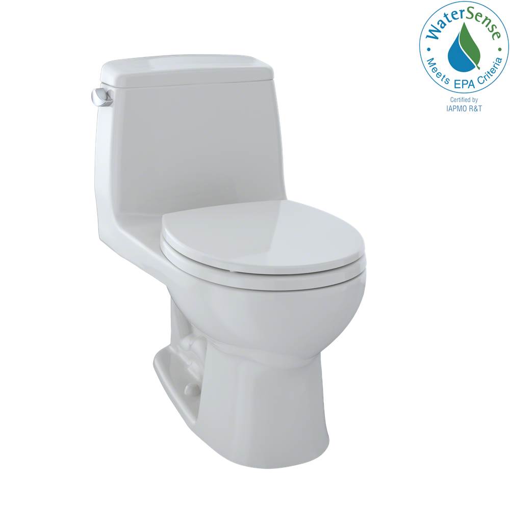 TOTO Toto® Eco Ultramax® One-Piece Round Bowl 1.28 Gpf Toilet, Colonial White