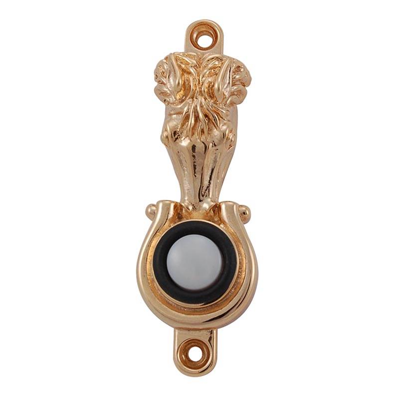 Vicenza Designs Equestre, Doorbell, Horse, Polished Gold