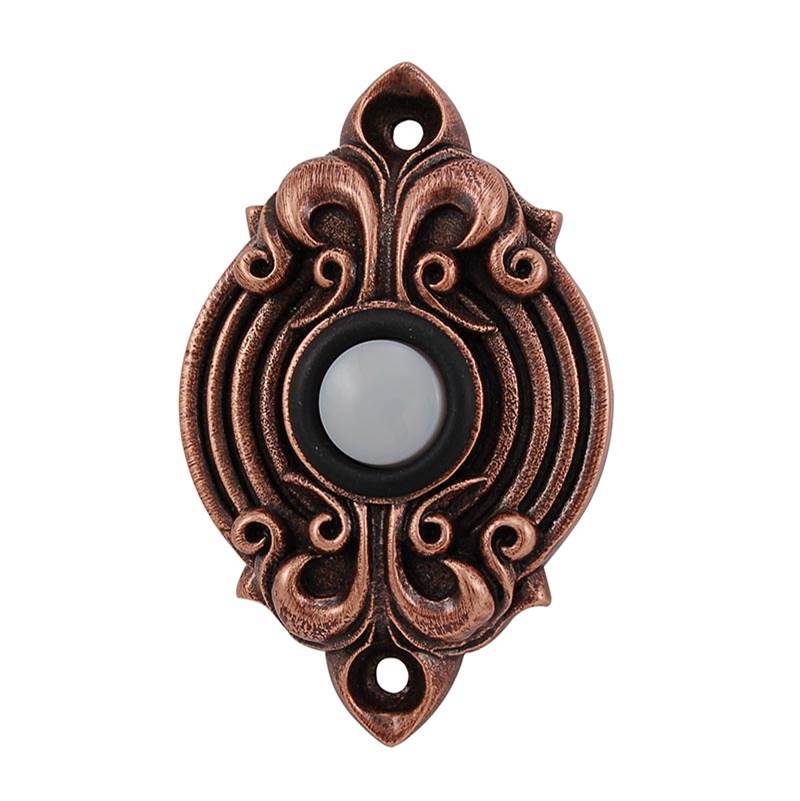 Vicenza Designs Sforza, Doorbell, Antique Copper