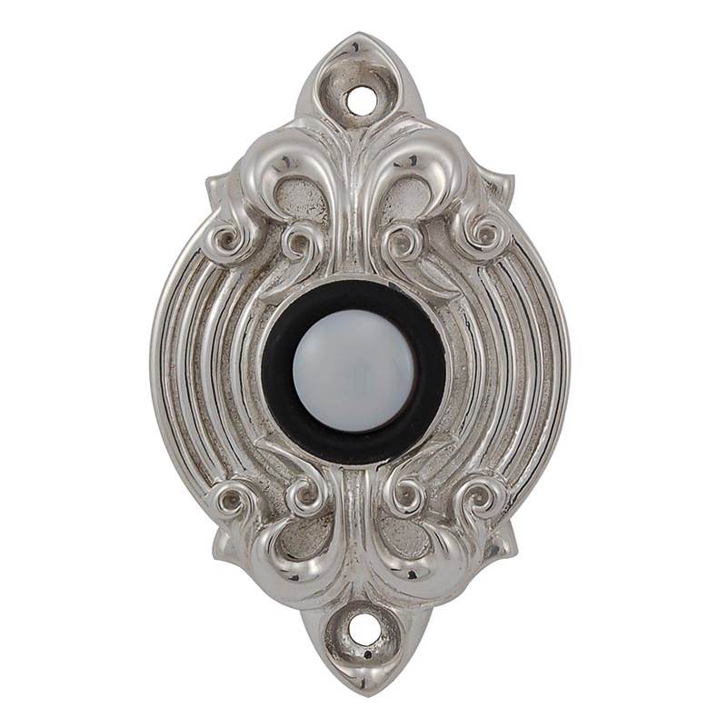 Vicenza Designs Sforza, Doorbell, Polished Silver