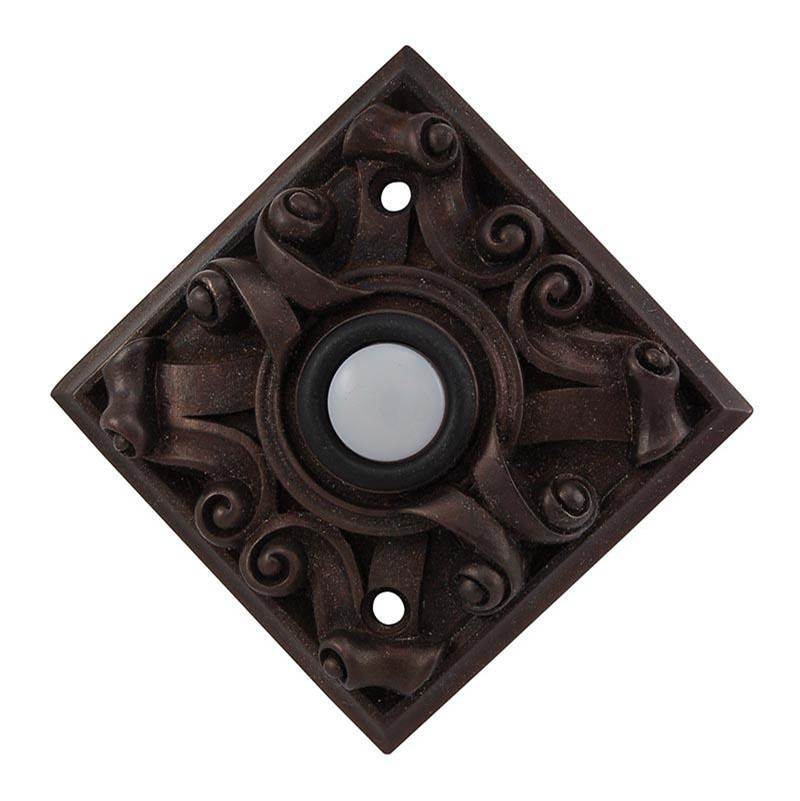 Vicenza Designs Sforza, Doorbell, Square, Oil-Rubbed Bronze