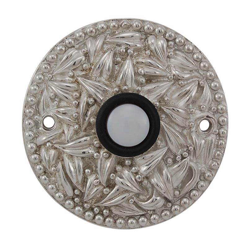 Vicenza Designs San Michele, Doorbell, Polished Silver