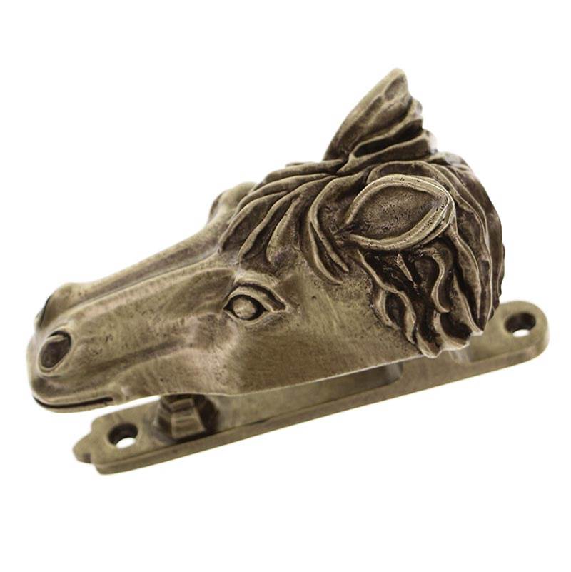 Vicenza Designs Equestre, Door Knocker, Horse, Antique Brass
