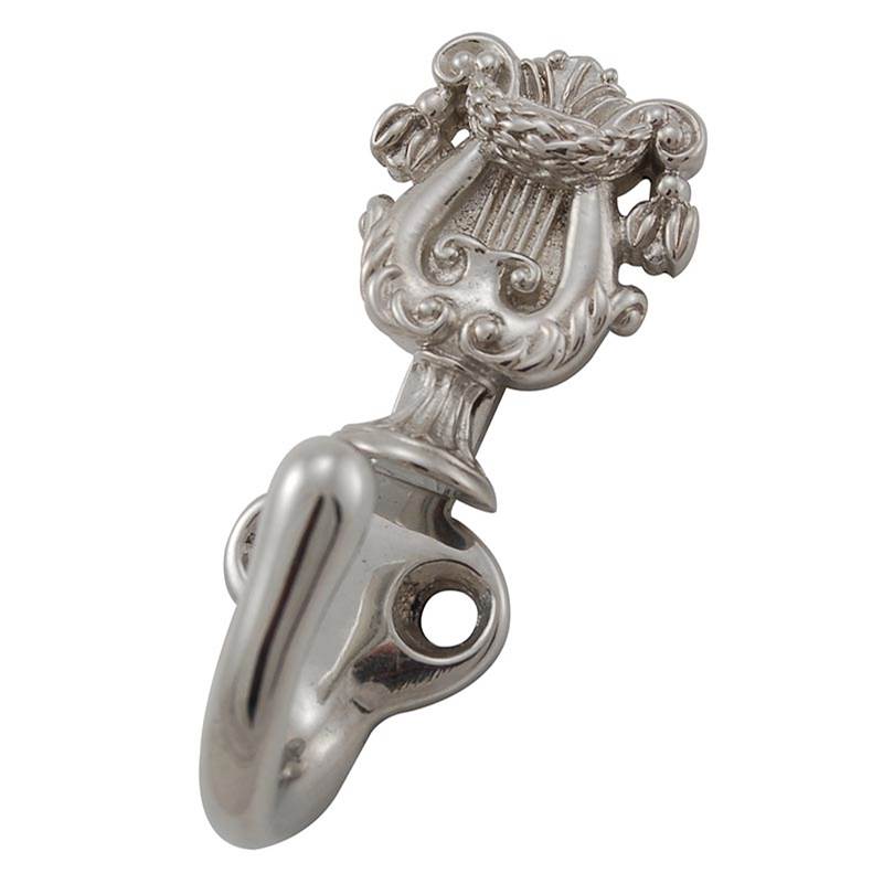 Vicenza Designs Sforza, Hook, Harp, Polished Silver