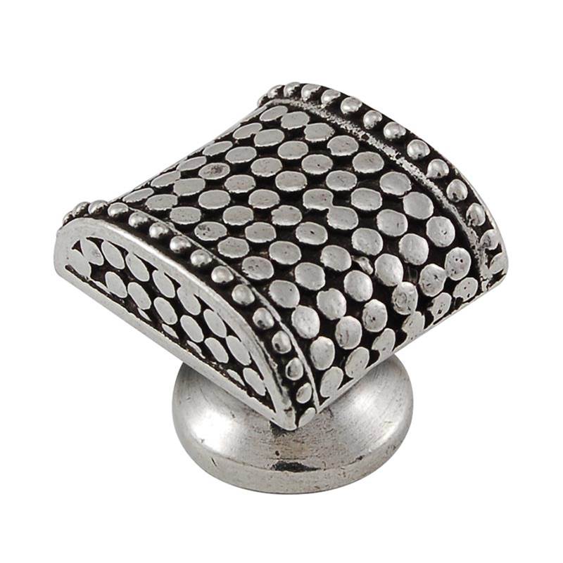 Vicenza Designs Tiziano, Knob, Small, Half-Cylindrical, Vintage Pewter