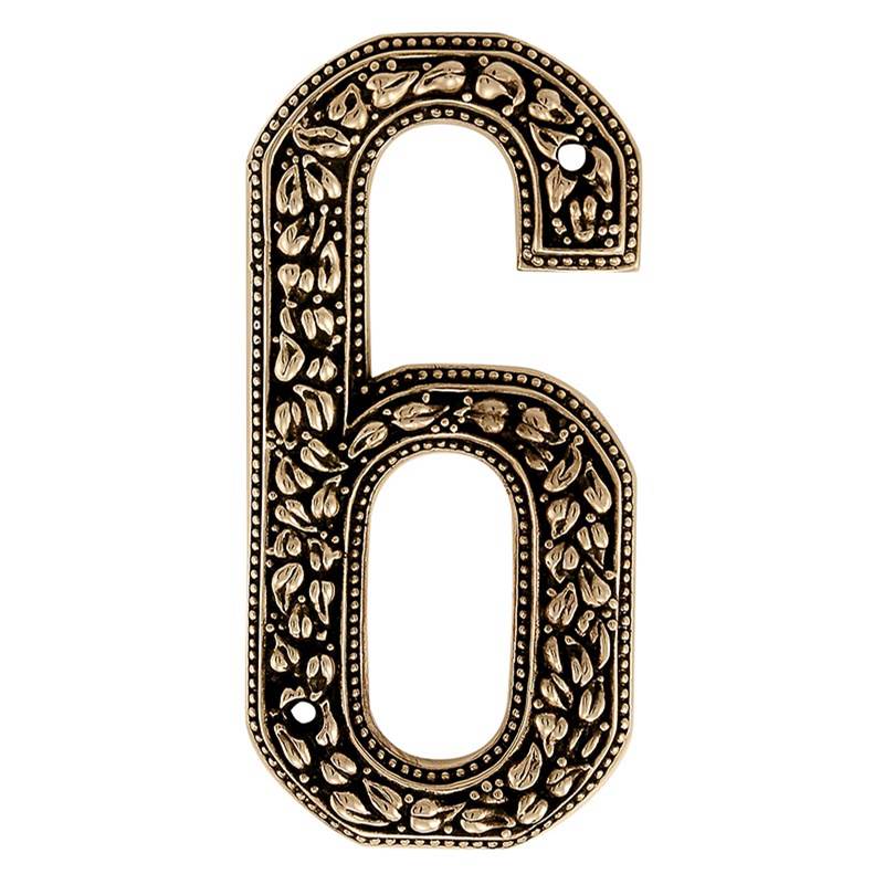 Vicenza Designs San Michele, Number 6, Antique Gold