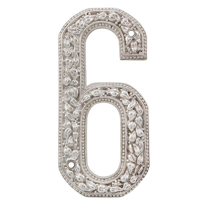 Vicenza Designs San Michele, Number 6, Polished Silver