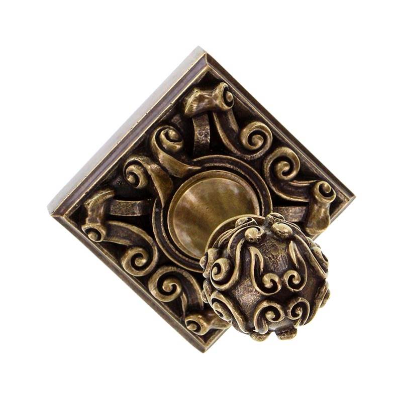 Vicenza Designs Sforza, Robe Hook, Antique Brass