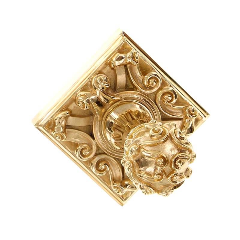 Vicenza Designs Sforza, Robe Hook, Polished Gold