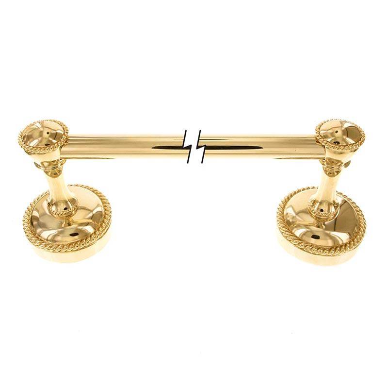 Vicenza Designs Equestre, Towel Bar, 24 Inch, Polished Gold