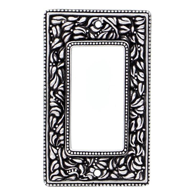 Vicenza Designs San Michele, Wall Plate, Dimmer, Antique Nickel