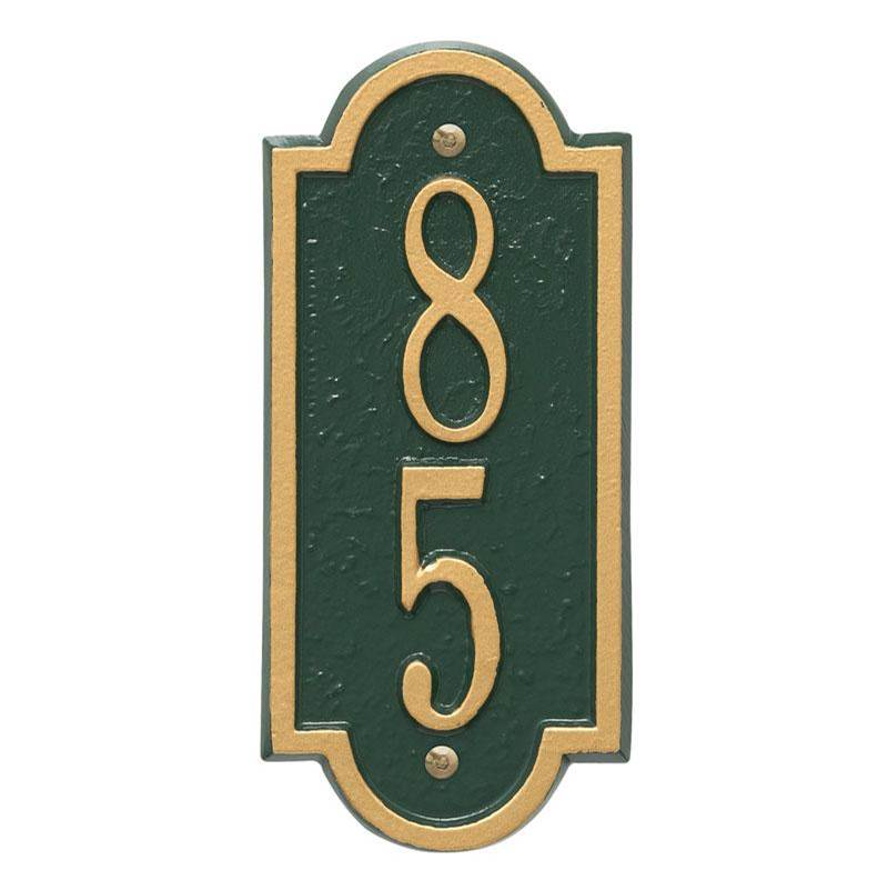 Whitehall Products Personalized Richmond Vertical Mini Wall Plaque