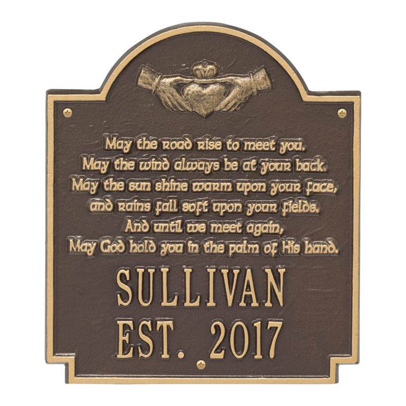Whitehall Products Claddagh Poem Plaque