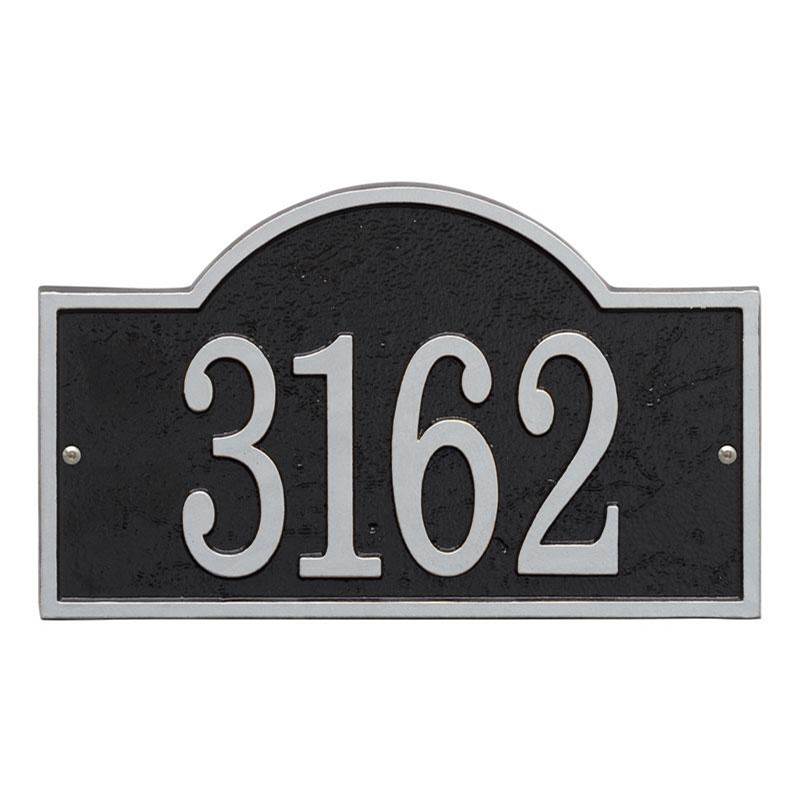 Whitehall Products Fast and Easy Arch House Numbers Plaque