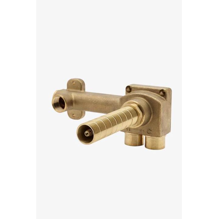 Waterworks ViaWorks 1/2'' Lavatory Wall Mounted Valve for Single Handle