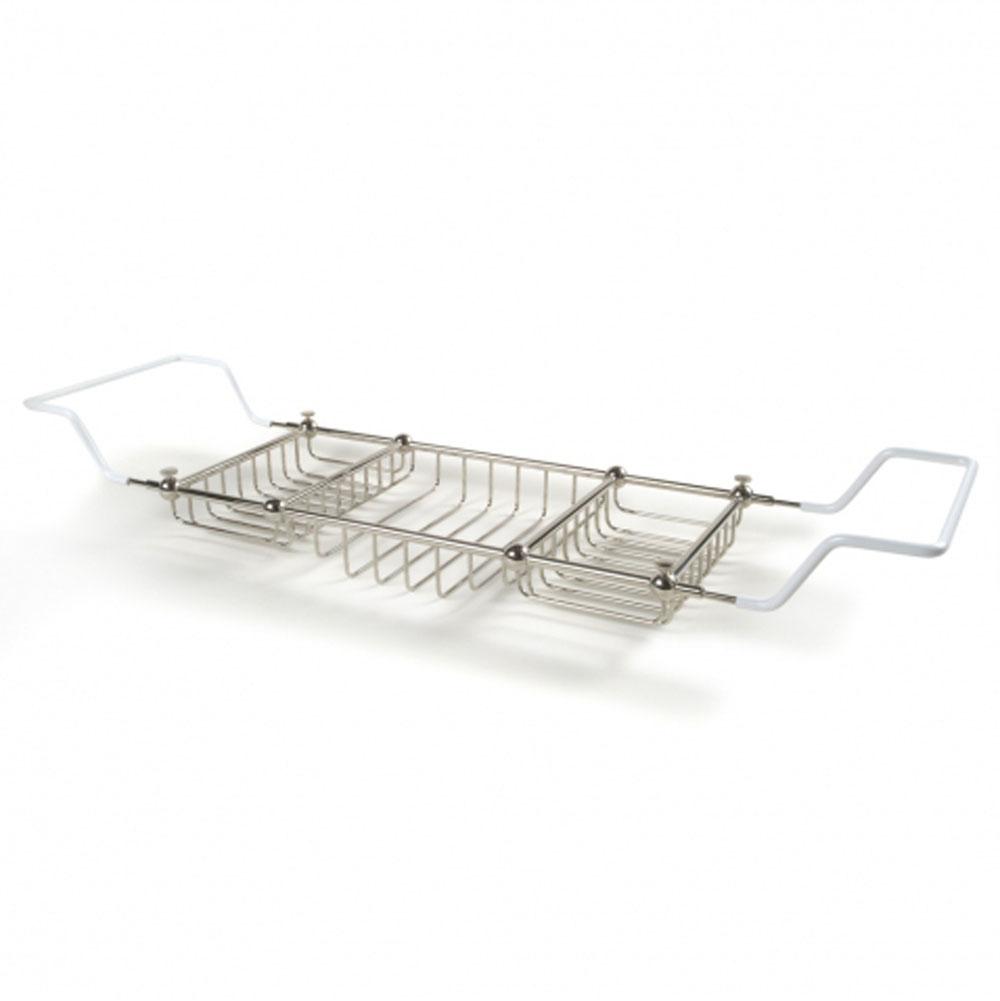 Waterworks Essentials Small Adjustable Tub Rack in Chrome