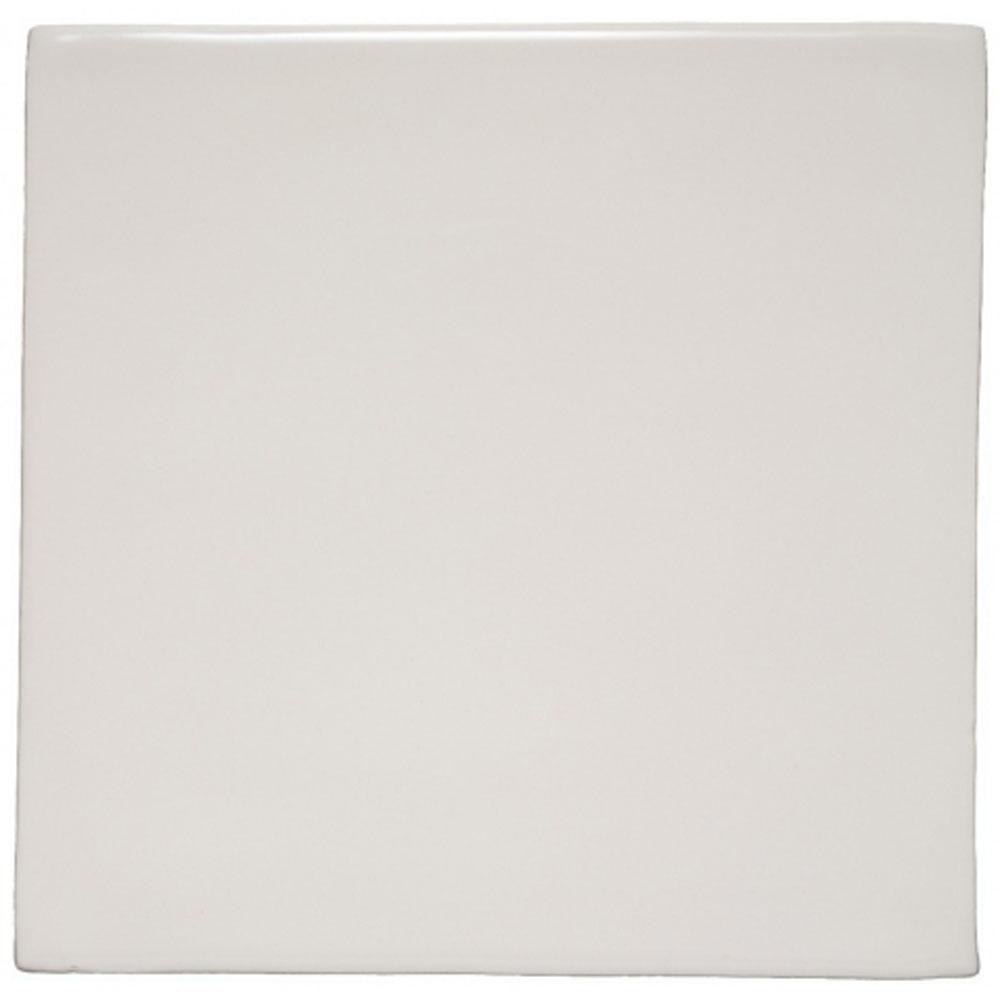 Waterworks Archive Instock Field Tile 6 x 6 in White Glossy Solid