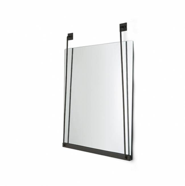Waterworks DISCONTINUED Fabienne Wall Mounted Mirror 24'' W x 35'' H x 2'' D in Iron