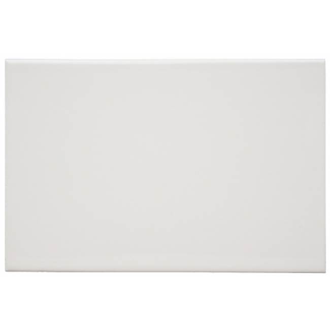 Waterworks Archive Field Tile 6 x 9 in White Glossy Solid