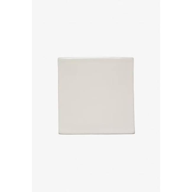 Waterworks Archive Field Tile 4 1/4 x 4 1/4 in White Matte Solid