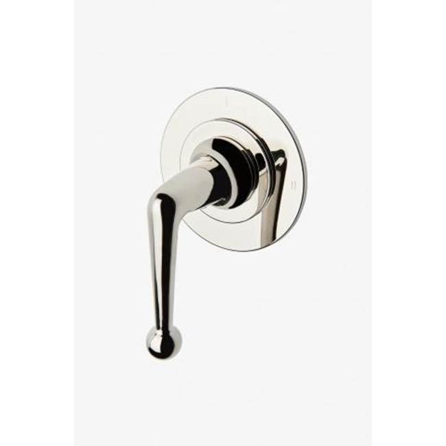 Waterworks Dash Two Way Pressure Balance Diverter Valve Trim with Roman Numerals and Metal Lever Handle in Chrome
