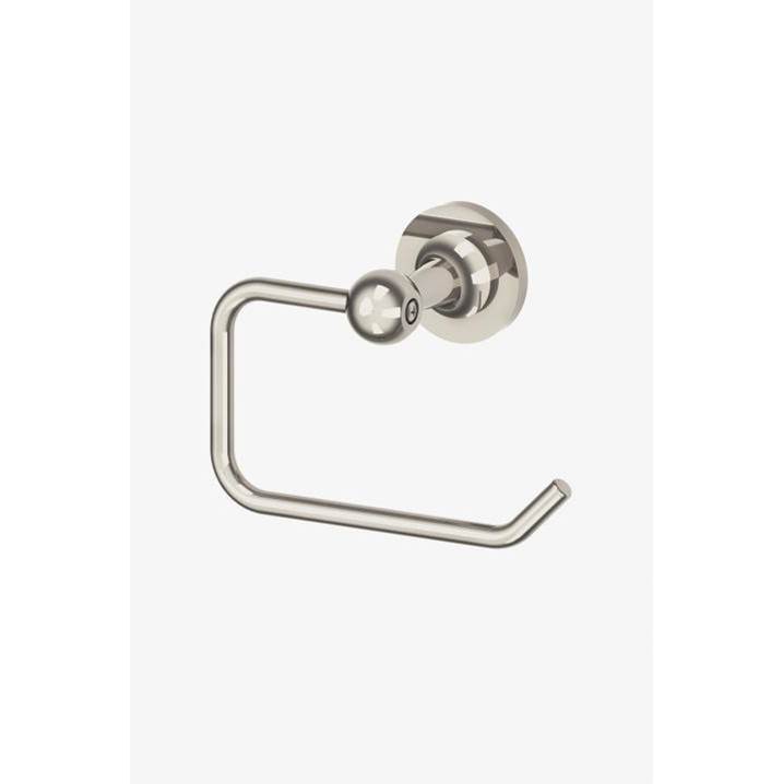 Waterworks Dash Wall Mounted Swing Arm Paper Holder in Burnished Nickel