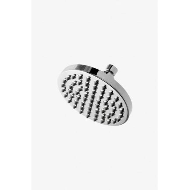Waterworks COMMERCIAL ONLY Universal 6'' Rain Shower Head in Chrome, 1.5gpm