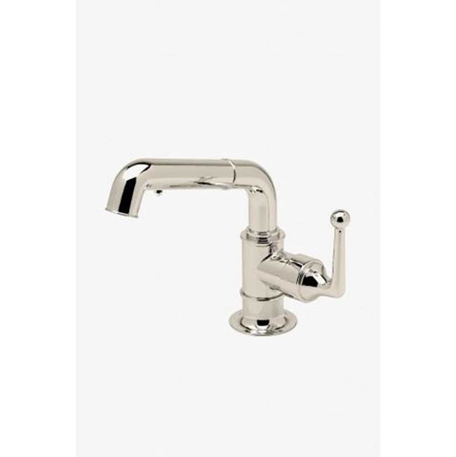 Waterworks Dash One Hole Integrated Pull Spray Kitchen Faucet with Lever Handle in Burnished Nickel, 1.75gpm (6.6L/min)
