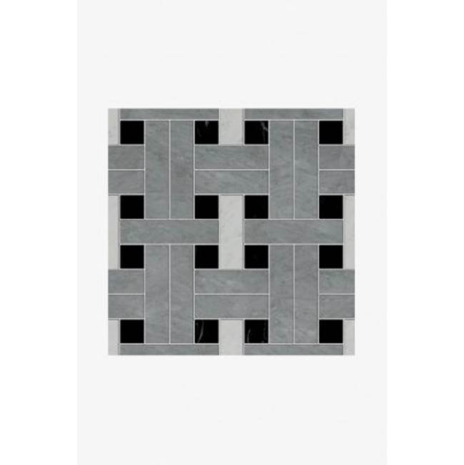Waterworks Luminaire Plainweave Mosaic in Stone Group 2 with Accents in Group 1 and 3 (Assembled)