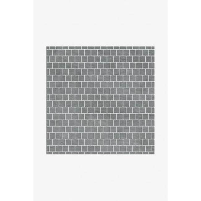 Waterworks Luminaire 1.5cm Staggered Mosaic in Bardiglio Honed