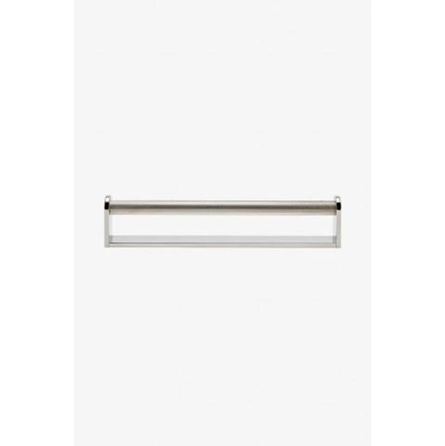Waterworks Pullman 12'' Knurled Appliance Pull in Burnished Brass