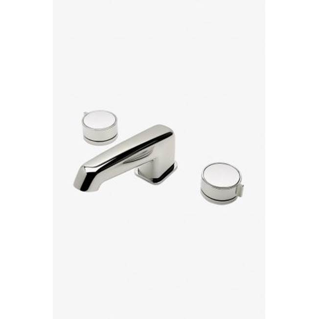 Waterworks COMMERCIAL ONLY Bond Solo Series Lavatory Faucet with Knob Handles in Burnished Nickel