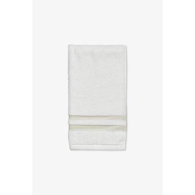 Waterworks Fita Hand Towel in White/Cream
