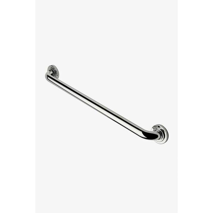 Waterworks COMMERCIAL ONLY Essentials Transitional 24'' Grab Bar in Matte Brown