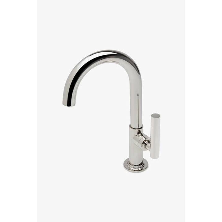 Waterworks Bond Solo Series One Hole Lavatory Faucet with Straight Lever Handle in Chrome, 1.2gpm (4.5L/min)