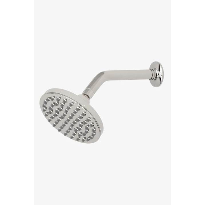 Waterworks .25 6'' Showerhead with 8'' Wall Mounted 45 Degree Shower Arm in Copper, 1.75gpm (6.6L/min)