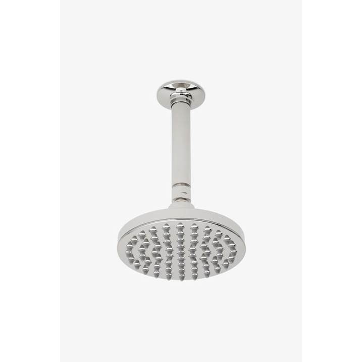 Waterworks .25 6'' Showerhead with 6'' Ceiling Mounted Shower Arm in Copper, 1.75gpm (6.6L/min)