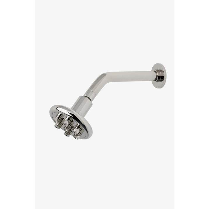 Waterworks DISCONTINUED Isla 4 1/4'' Showerhead with 8'' Wall Mounted 45 Degree Shower Arm in Copper, 1.75gpm (6.6L/min)