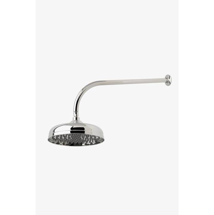 Waterworks Opus 10'' Rain Showerhead with 22'' Wall Mounted 90 Degree Shower Arm in Burnished Nickel, 1.75gpm (6.6L/min)