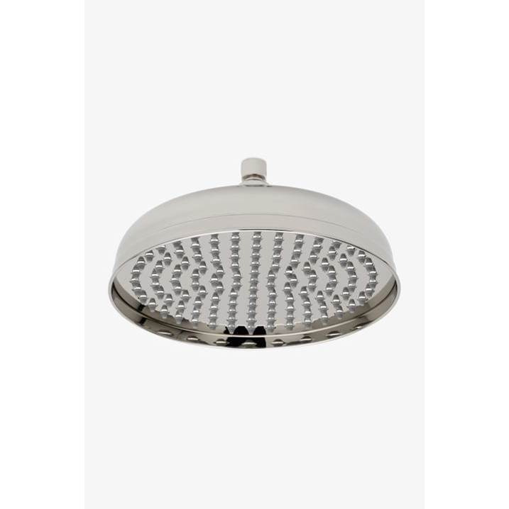 Waterworks COMMERCIAL ONLY Universal Classic 10'' Rain Showerhead in Nickel, 1.5gpm (5.7L/min)