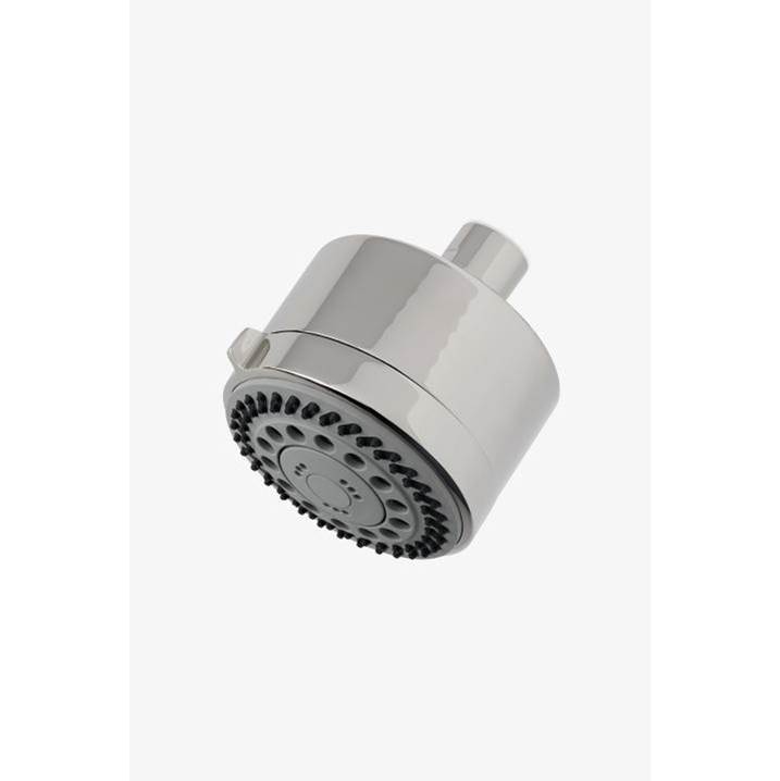 Waterworks COMMERCIAL ONLY Universal Modern 3 1/4'' Showerhead with Adjustable Spray in Nickel PVD, 1.75gpm (6.6L/min)