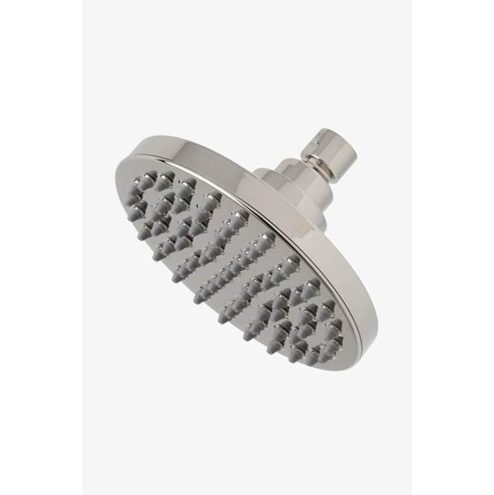 Waterworks COMMERCIAL ONLY Universal Modern 6'' Showerhead in Matte Chrome, 1.75gpm (6.6L/min)