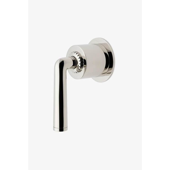 Waterworks COMMERCIAL ONLY Henry Chronos Volume Control with Lever Handle in Nickel PVD