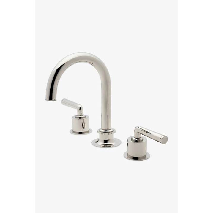 Waterworks COMMERCIAL ONLY Henry Chronos Gooseneck Lavatory Faucet with Lever Handles in Chrome, 1.2gpm (4.5 L/min)